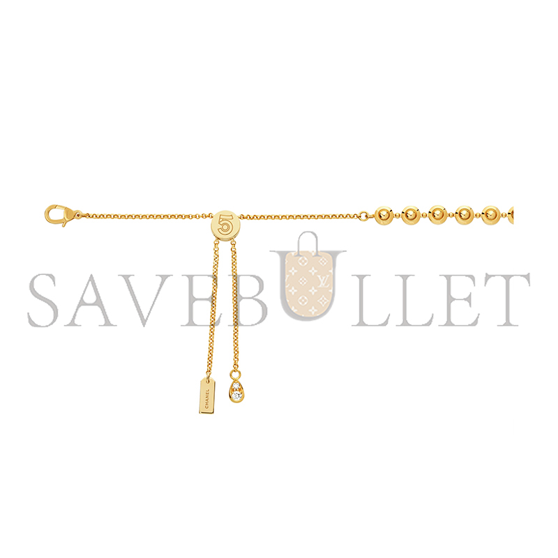 CHANEL ETERNAL NO.5 DIAMOND LINE NECKLACE J13645